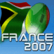 Ballon de rugby France 2007: Afrique du sud