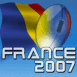 Ballon de rugby France 2007: Roumanie
